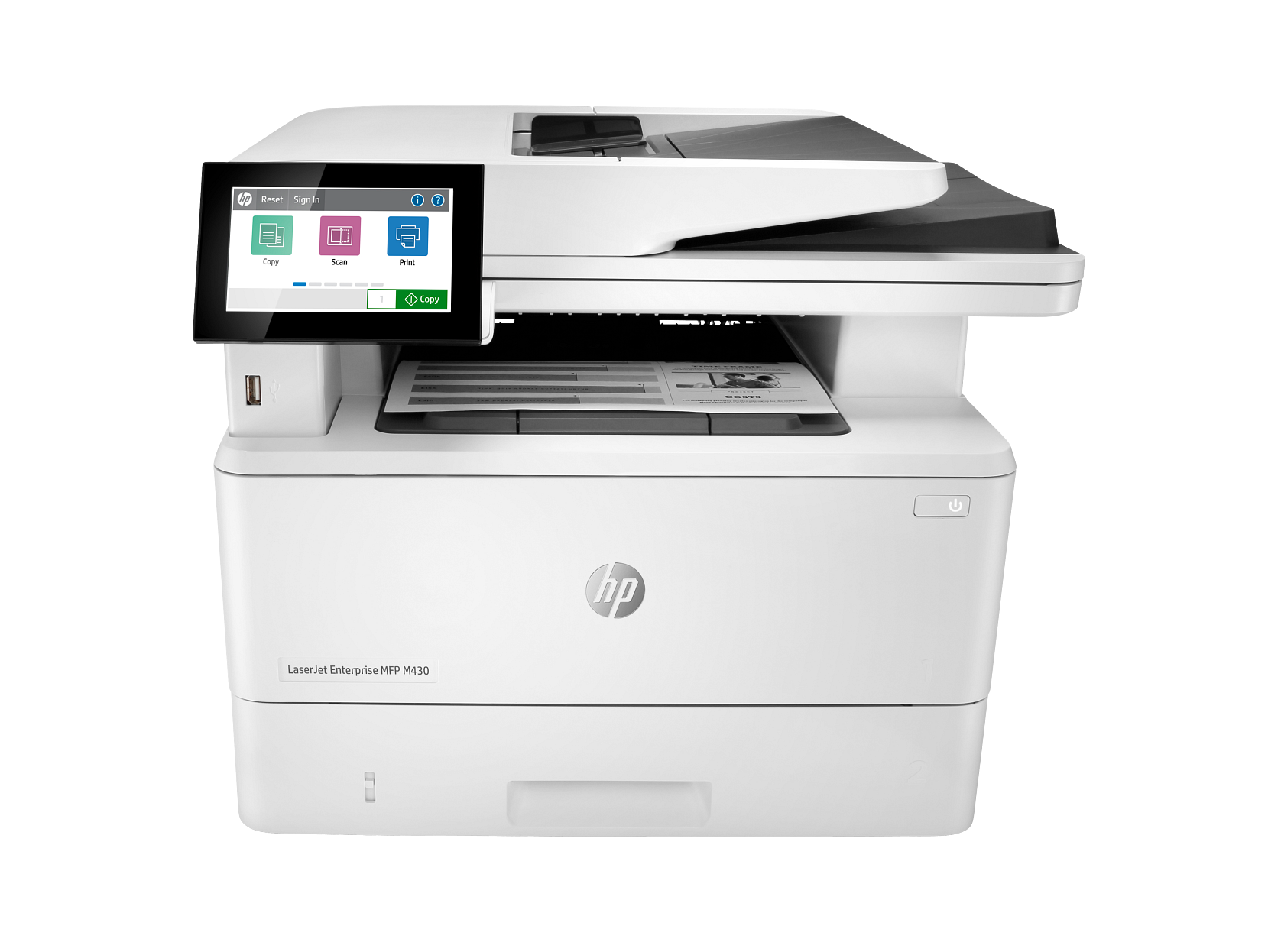 Business multifunction printer and scanner