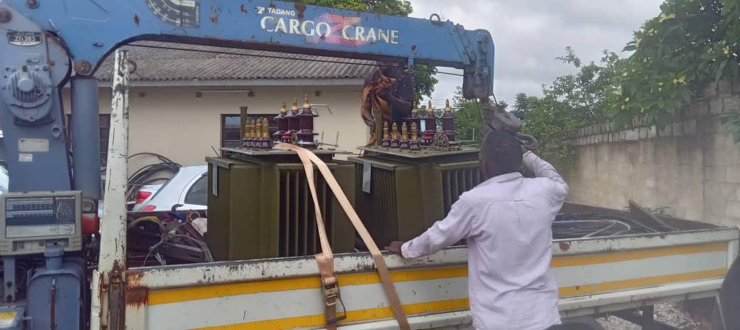 ZESCO — 33kV Transformer Installations at Meanwood & Twin Palms project at Meanwood, Thorn Park, Lusaka