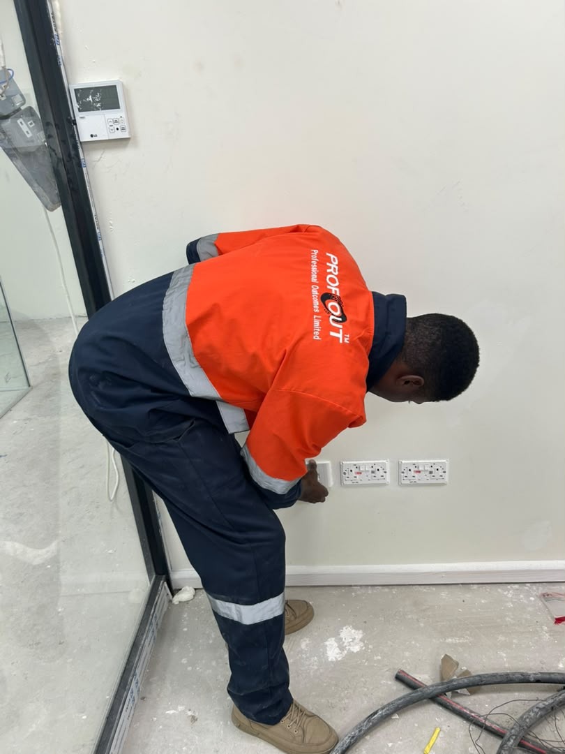 Access Bank — LAN Installation at Access House project at Lusaka