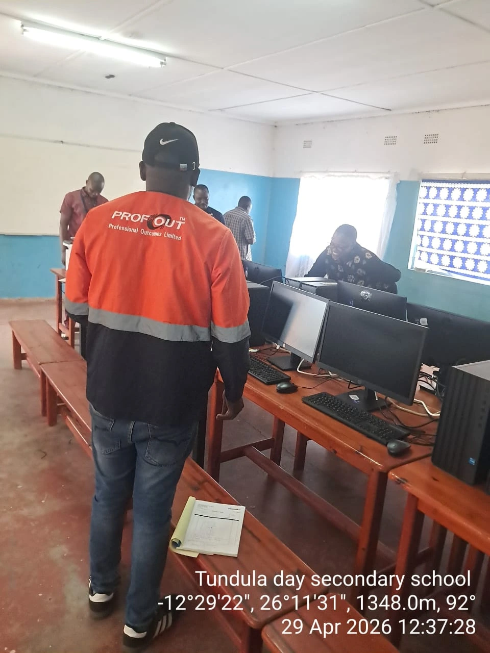 Project image from ZICTA — Nationwide ICT Equipment Deployment