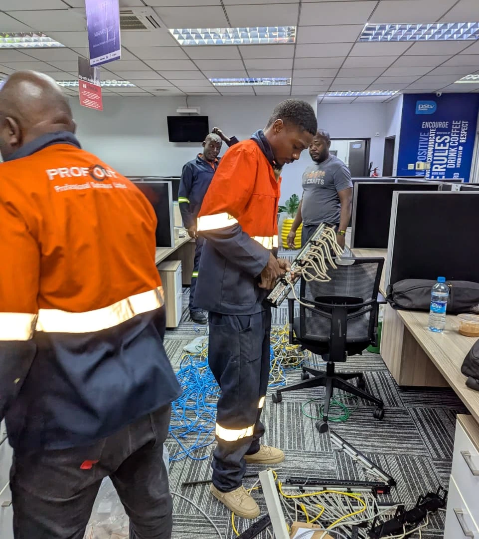 MultiChoice — LAN &amp; Server Room Infrastructure Upgrade