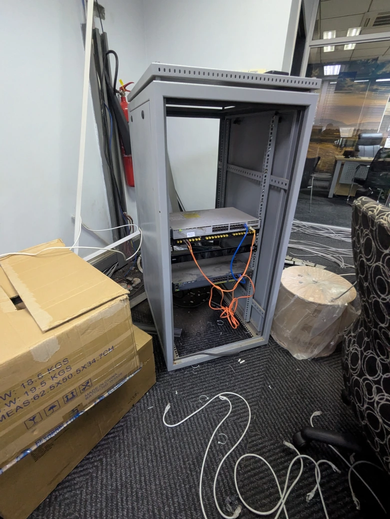 MultiChoice — LAN & Server Room Infrastructure Upgrade gallery image 7
